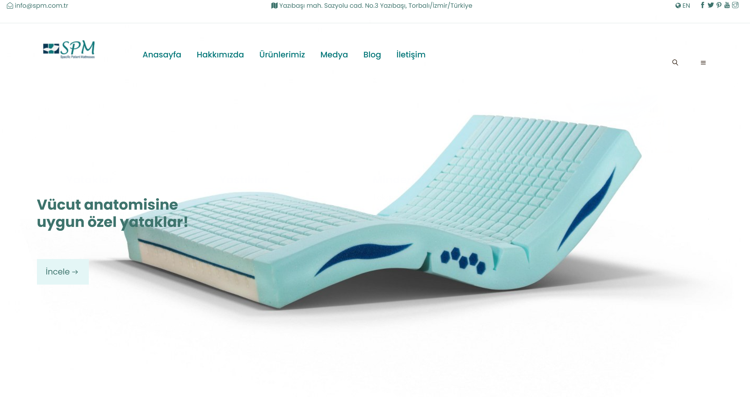 SPM specific patient mattresses