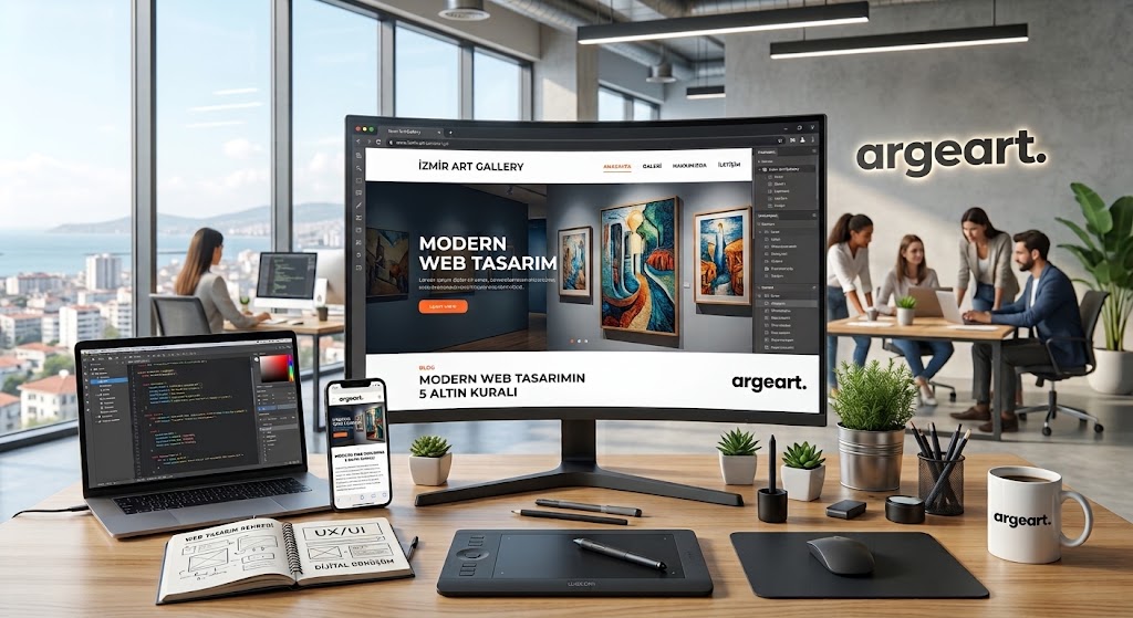 Modern Web Tasarımın 5 Altın Kuralı: Dijital Vitrininiz Satış Yapıyor mu?